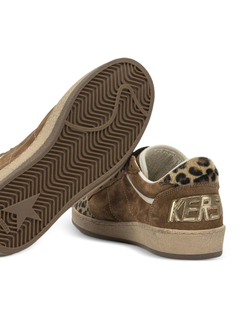 Golden Goose Ball Star leopard sneakers | Urbalenti™ NYC