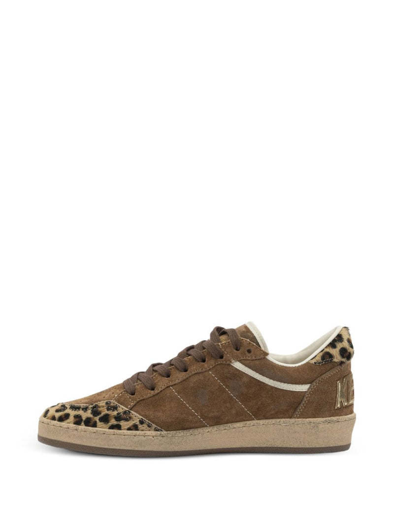 Golden Goose Ball Star leopard sneakers | Urbalenti™ NYC