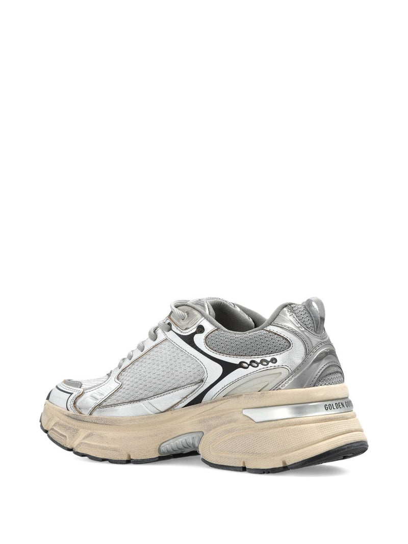 Golden Goose Golden Goose Lightstar Men's in grey mesh Sneakers