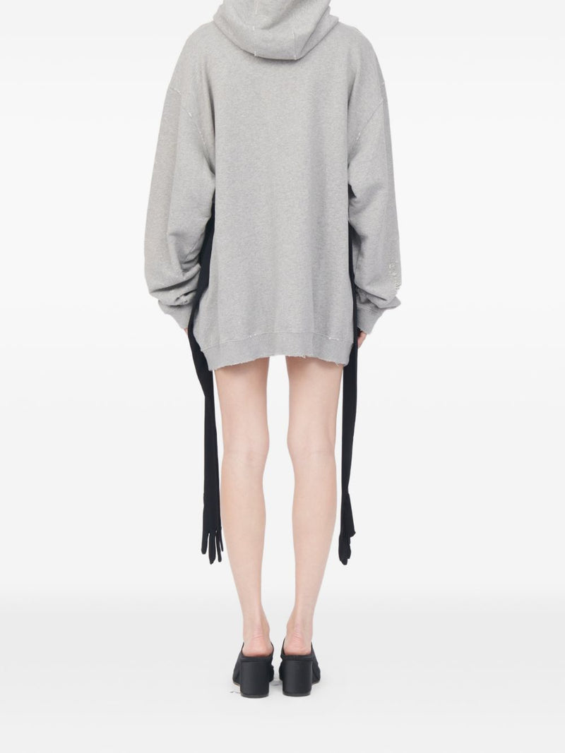 MM6 Maison Margiela Cotton sweatdress | Urbalenti™ NYC