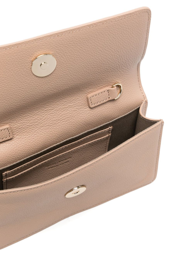 Emporio Armani Mini Bag In Tumbled Leather | Urbalenti™ NYC
