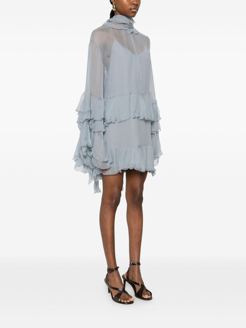 Chloé ChloÃ© Silk short dress | Urbalenti™ NYC