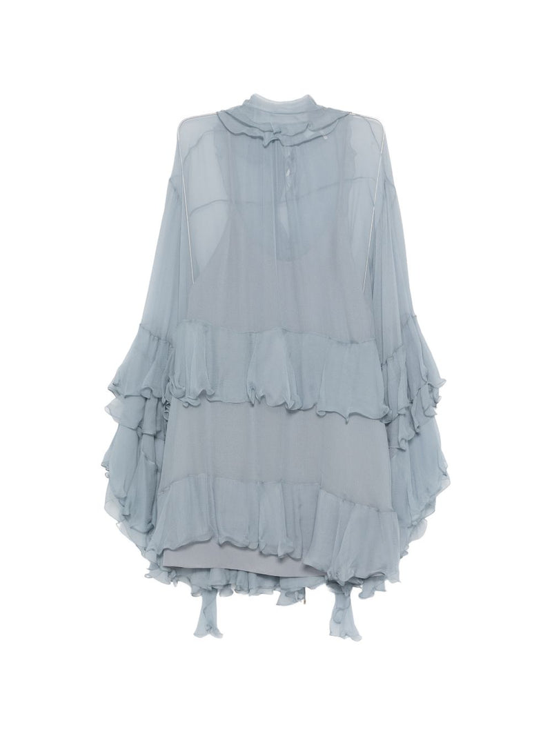 Chloé ChloÃ© Silk short dress | Urbalenti™ NYC