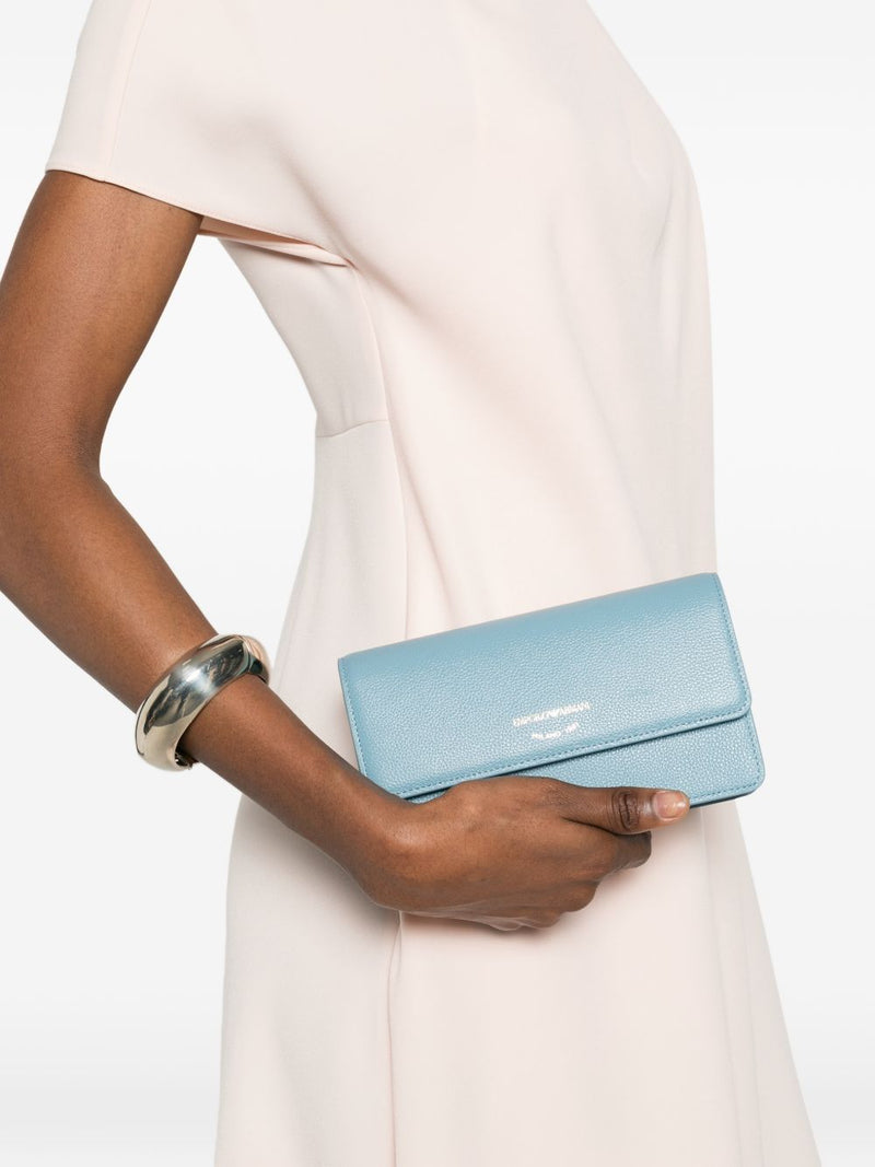 Emporio Armani Mini Bag In Tumbled Leather | Urbalenti™ NYC