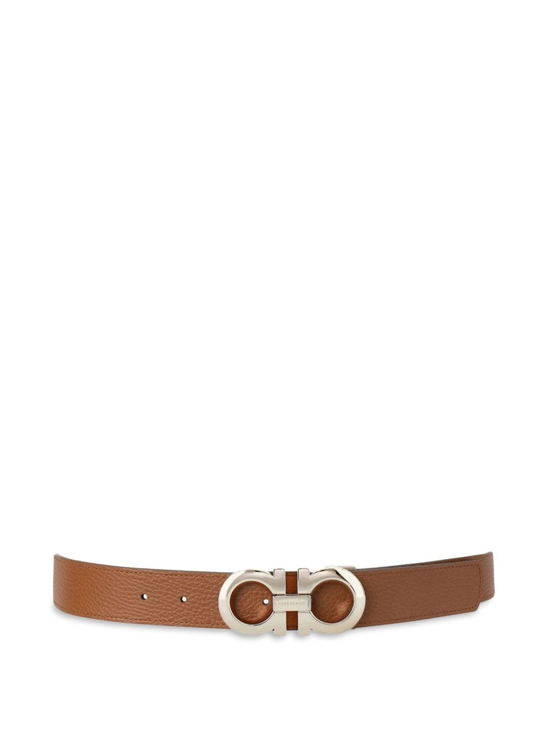Ferragamo Reversible And Adjustable Gancini Belt | Urbalenti™ NYC