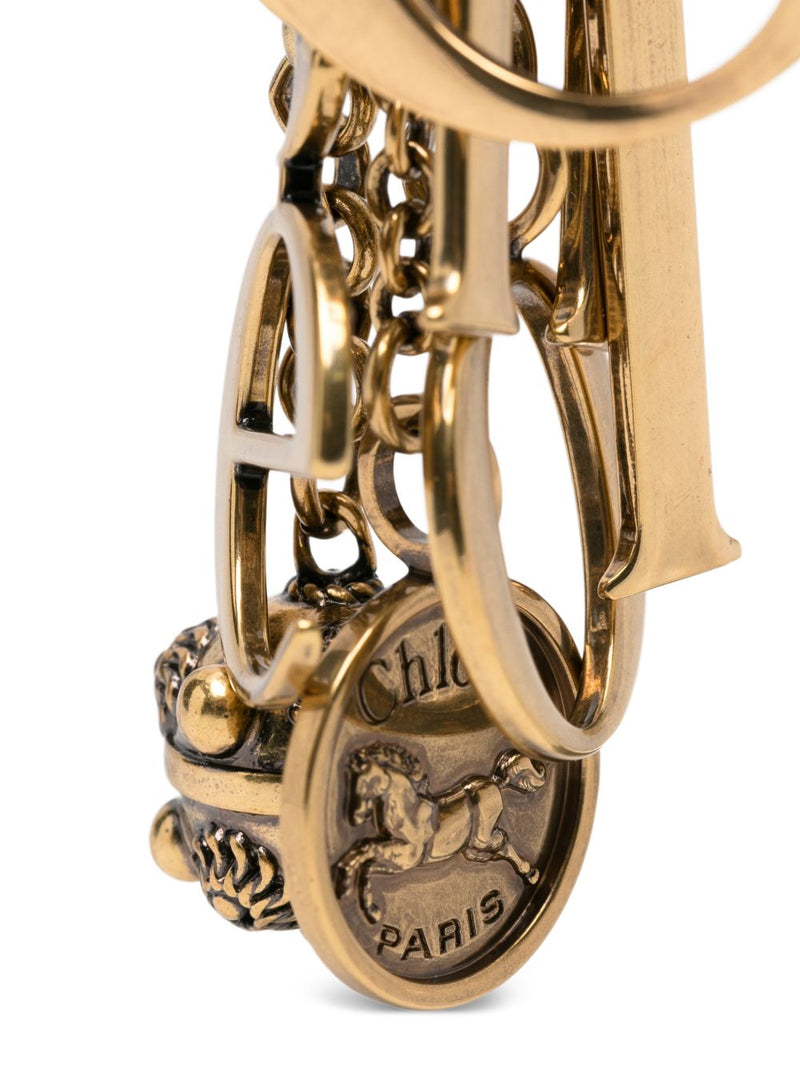 Chloé Chloè Keychains GOLD | Urbalenti™ NYC