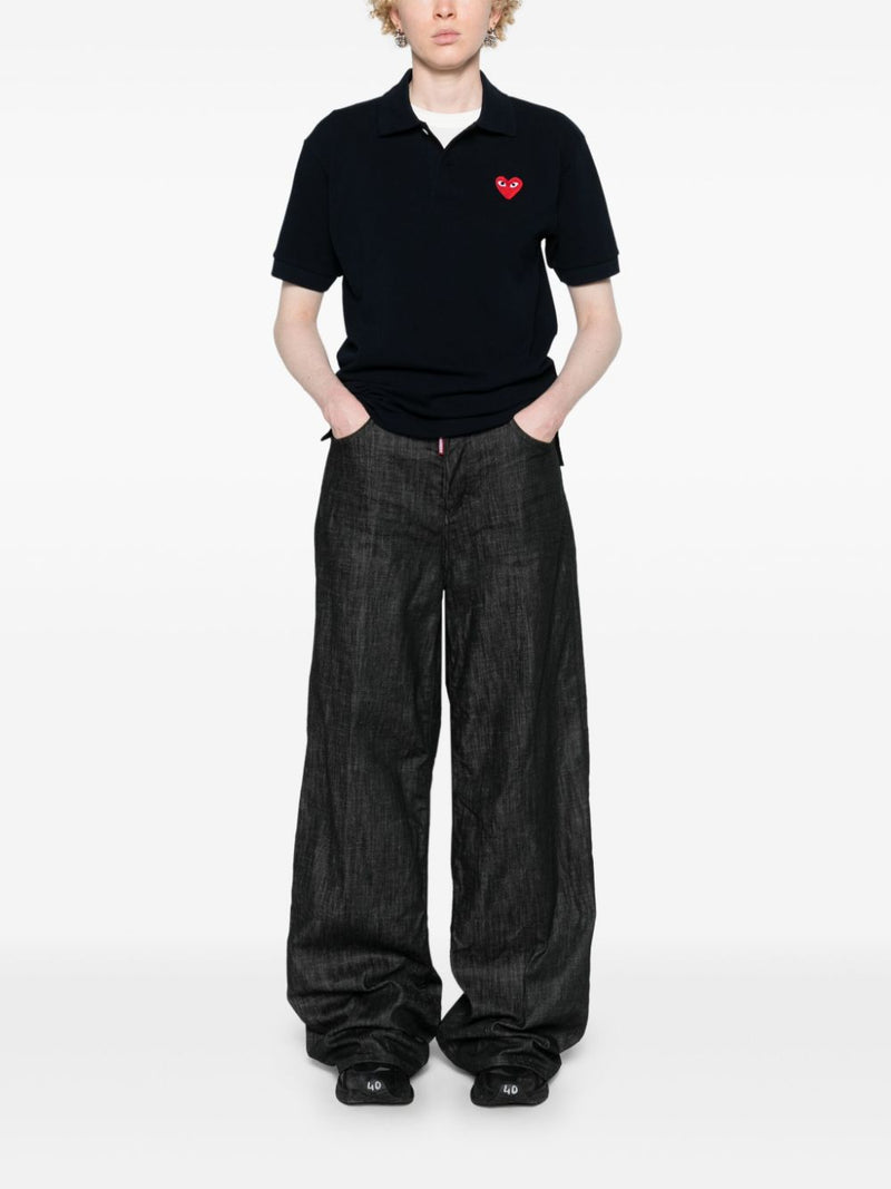 Comme Des Garcons Comme Des Garcons Comme Des GarÃ§ons Cotton polo shirt