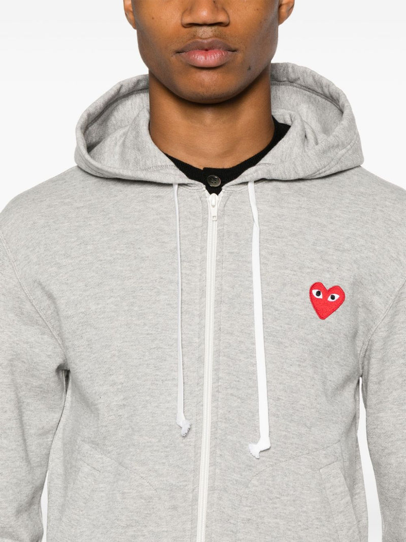 Comme Des Garcons Comme Des Garcons Comme Des GarÃ§ons Cotton zipped hoodie
