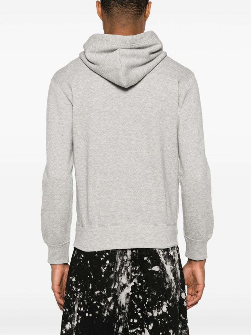 Comme Des Garcons Comme Des Garcons Comme Des GarÃ§ons Cotton zipped hoodie