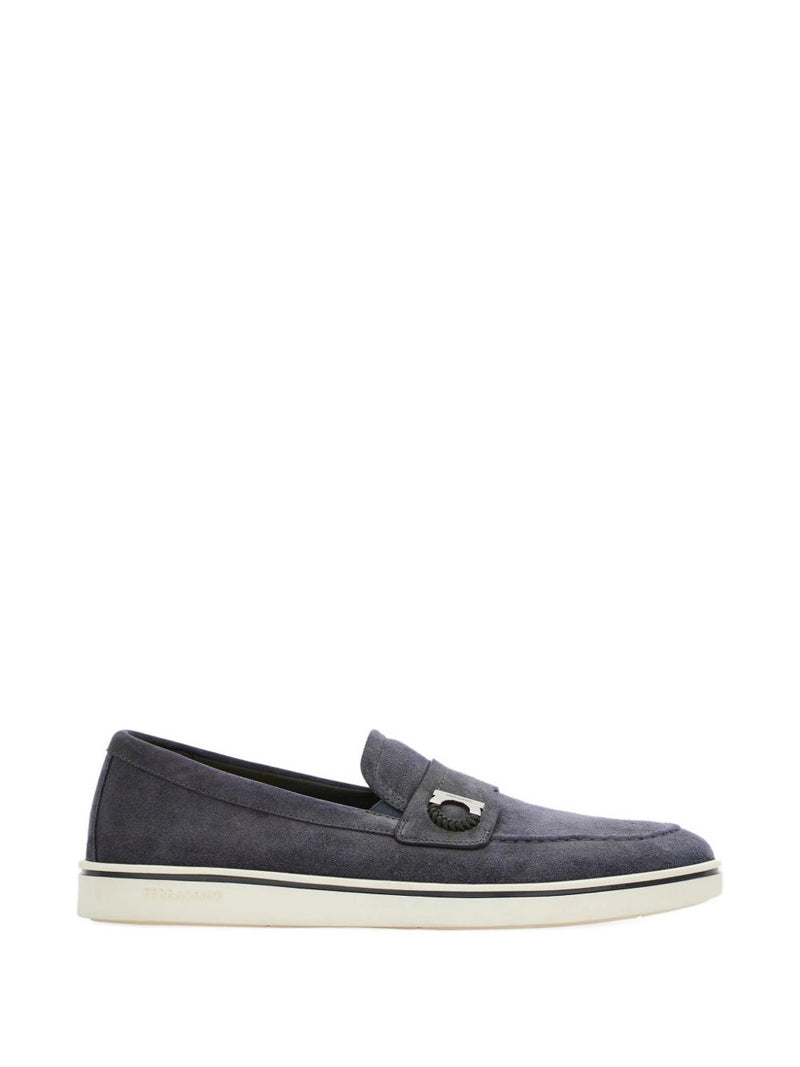 Ferragamo Boat shoe loafer with Gancini ornament | Urbalenti™ NYC