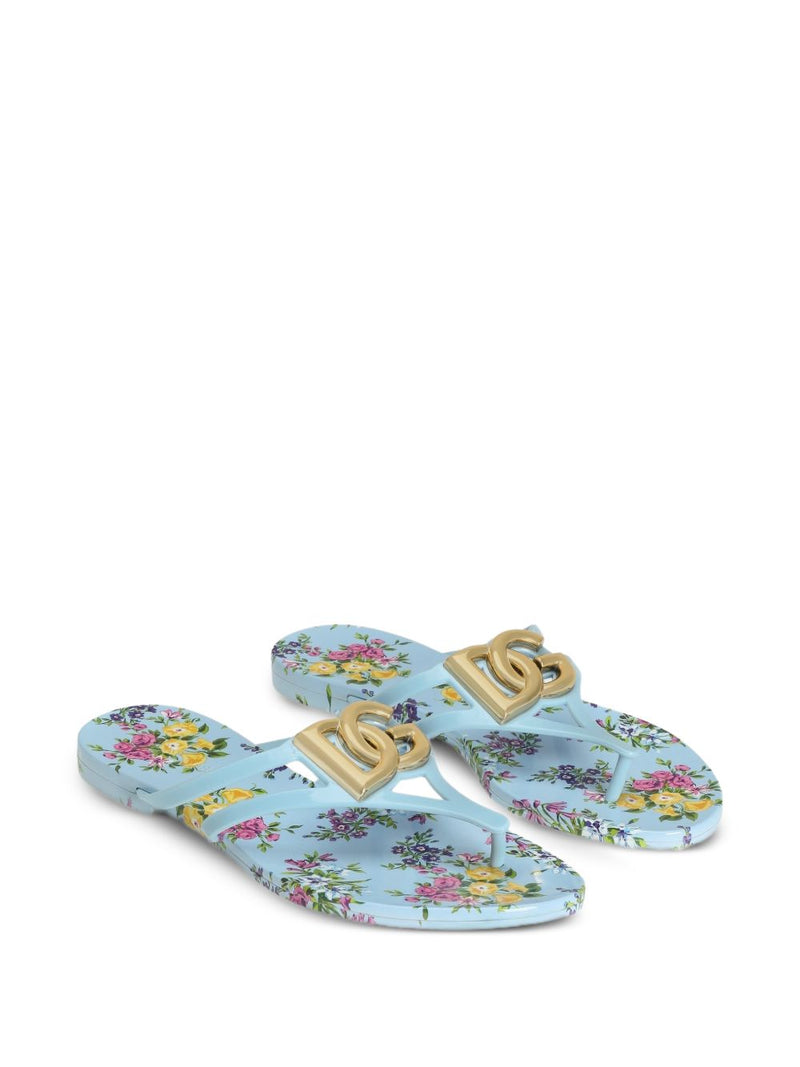 Dolce & Gabbana DG Thong Sandals | Urbalenti™ NYC