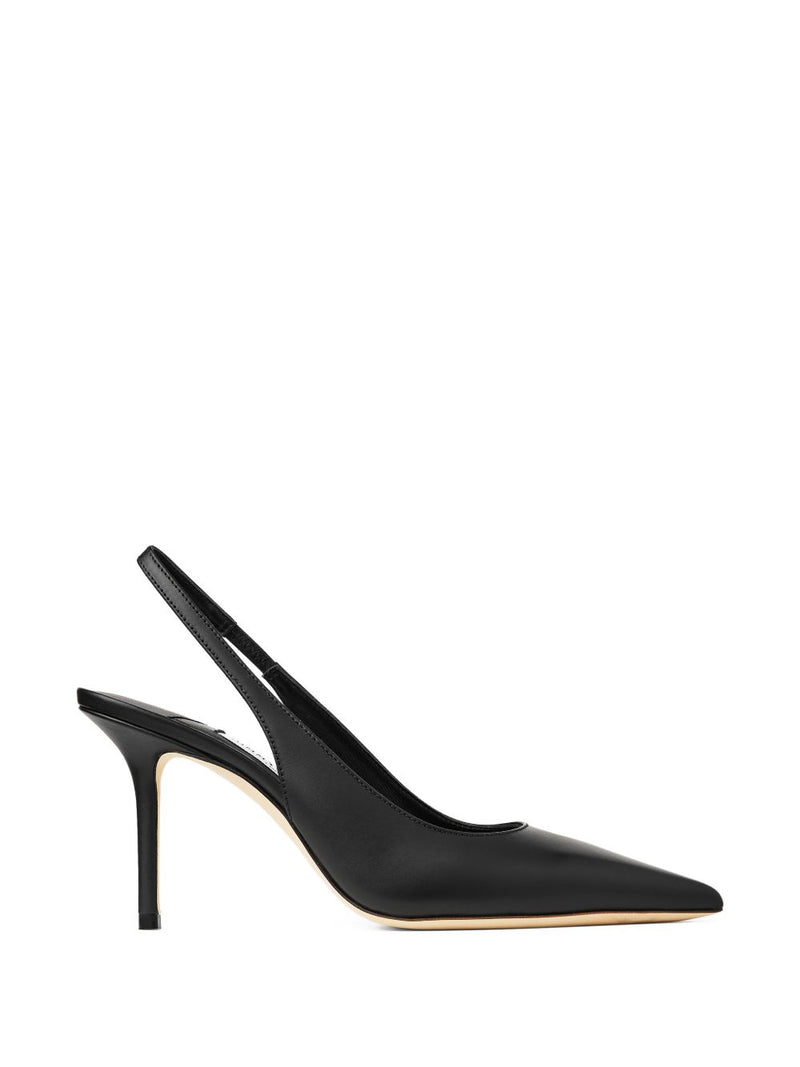 Jimmy Choo Love leather slingback pumps | Urbalenti™ NYC