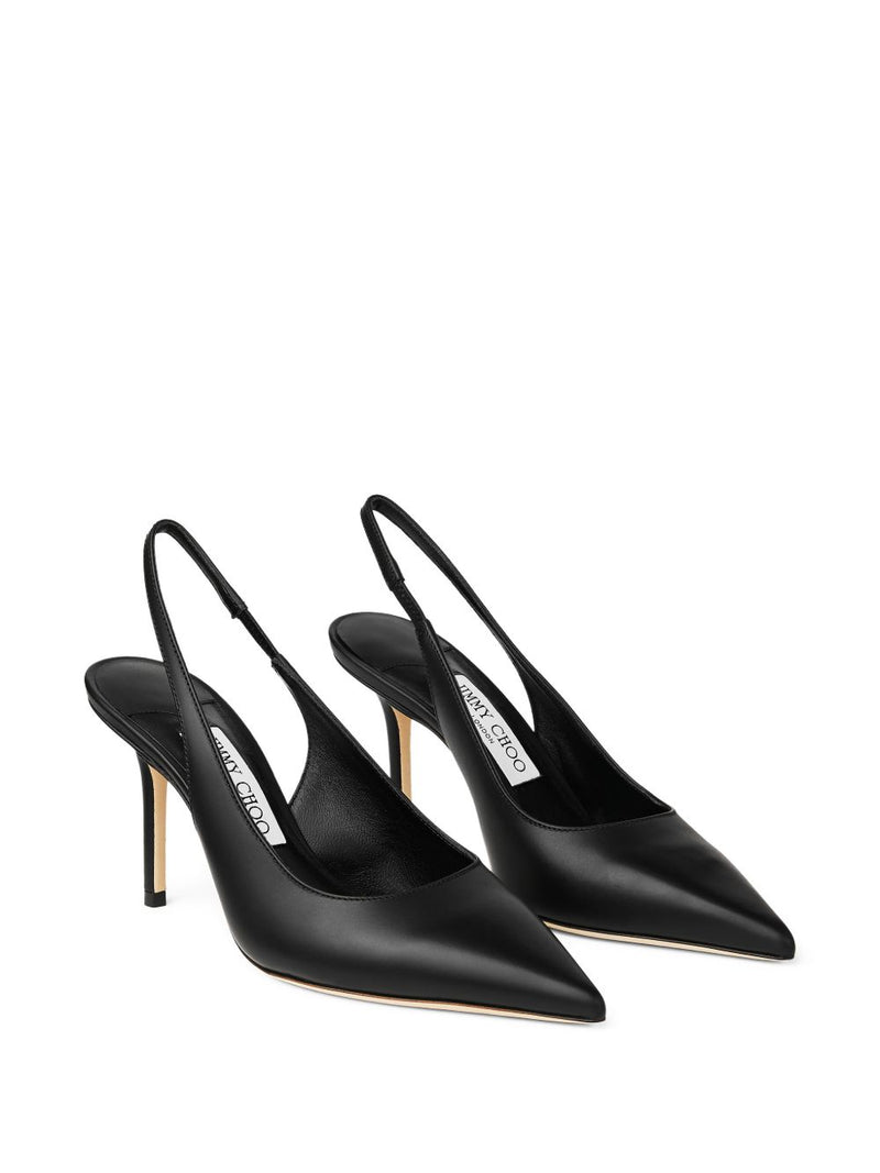 Jimmy Choo Love leather slingback pumps | Urbalenti™ NYC