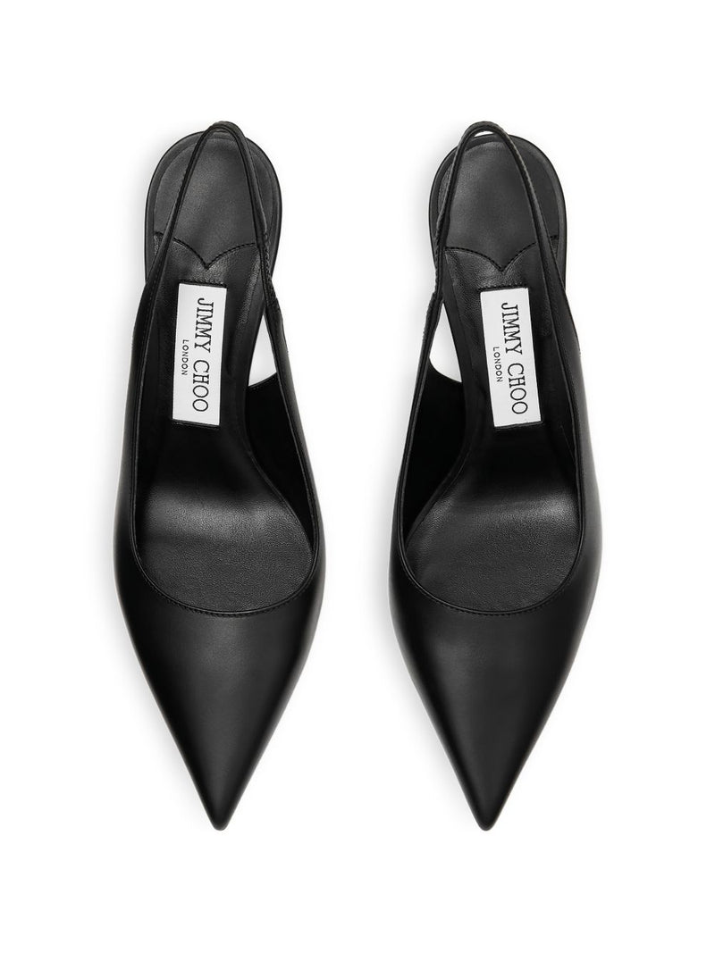 Jimmy Choo Love leather slingback pumps | Urbalenti™ NYC