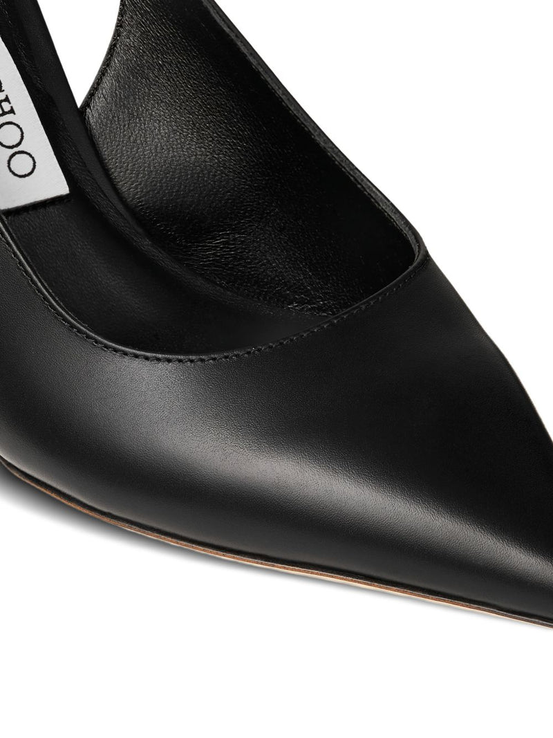 Jimmy Choo Love leather slingback pumps | Urbalenti™ NYC