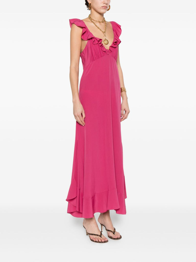Chloé ChloÃ© Silk long dress | Urbalenti™ NYC