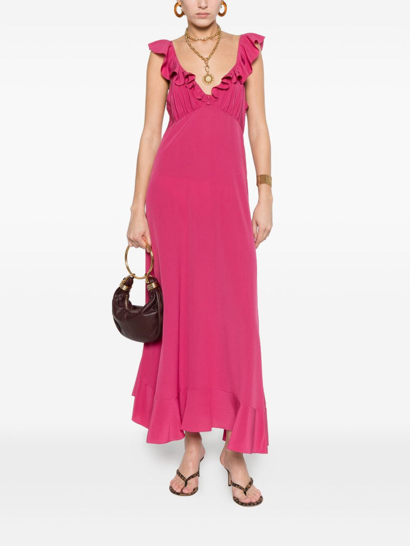 Chloé ChloÃ© Silk long dress | Urbalenti™ NYC