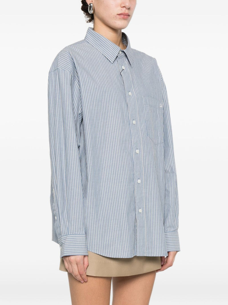 Dunst Dunst Striped cotton shirt