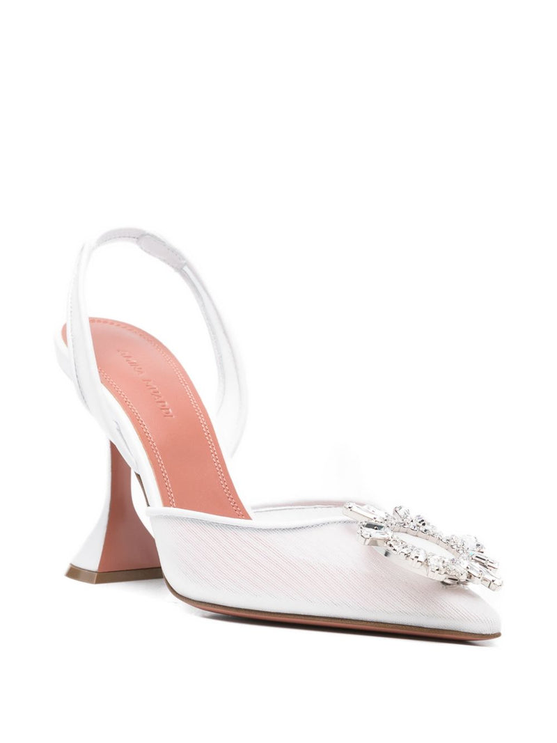 Amina Muaddi Begum Slingbacks Pumps | Urbalenti™ NYC