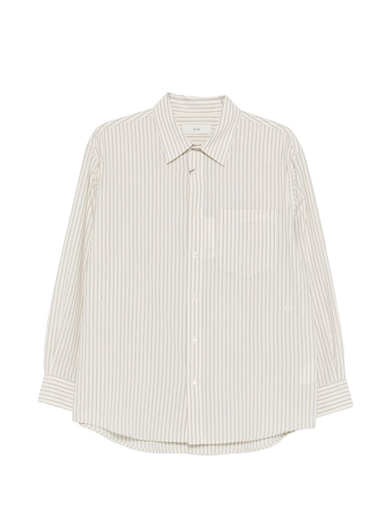 Dunst Dunst Striped cotton shirt