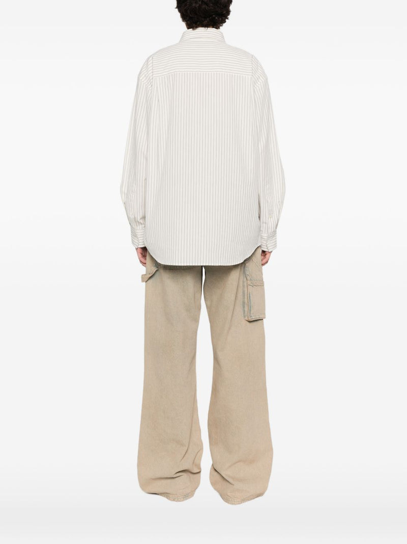 Dunst Dunst Striped cotton shirt