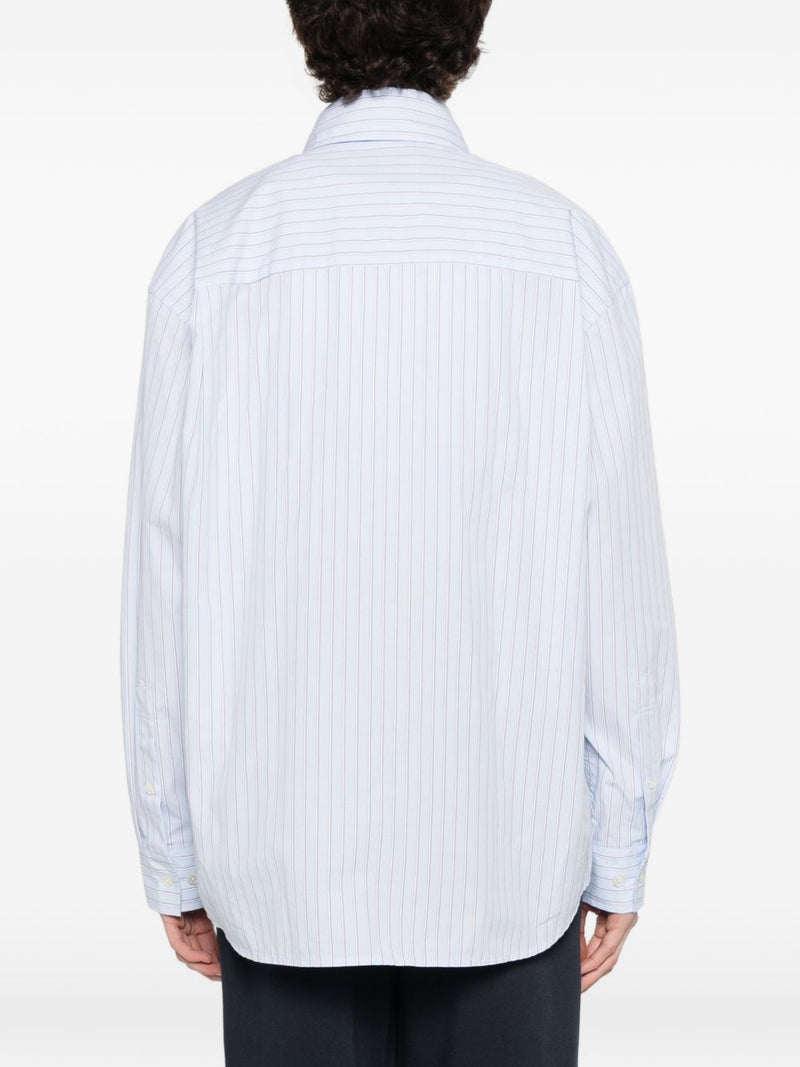 Dunst Dunst Striped cotton shirt