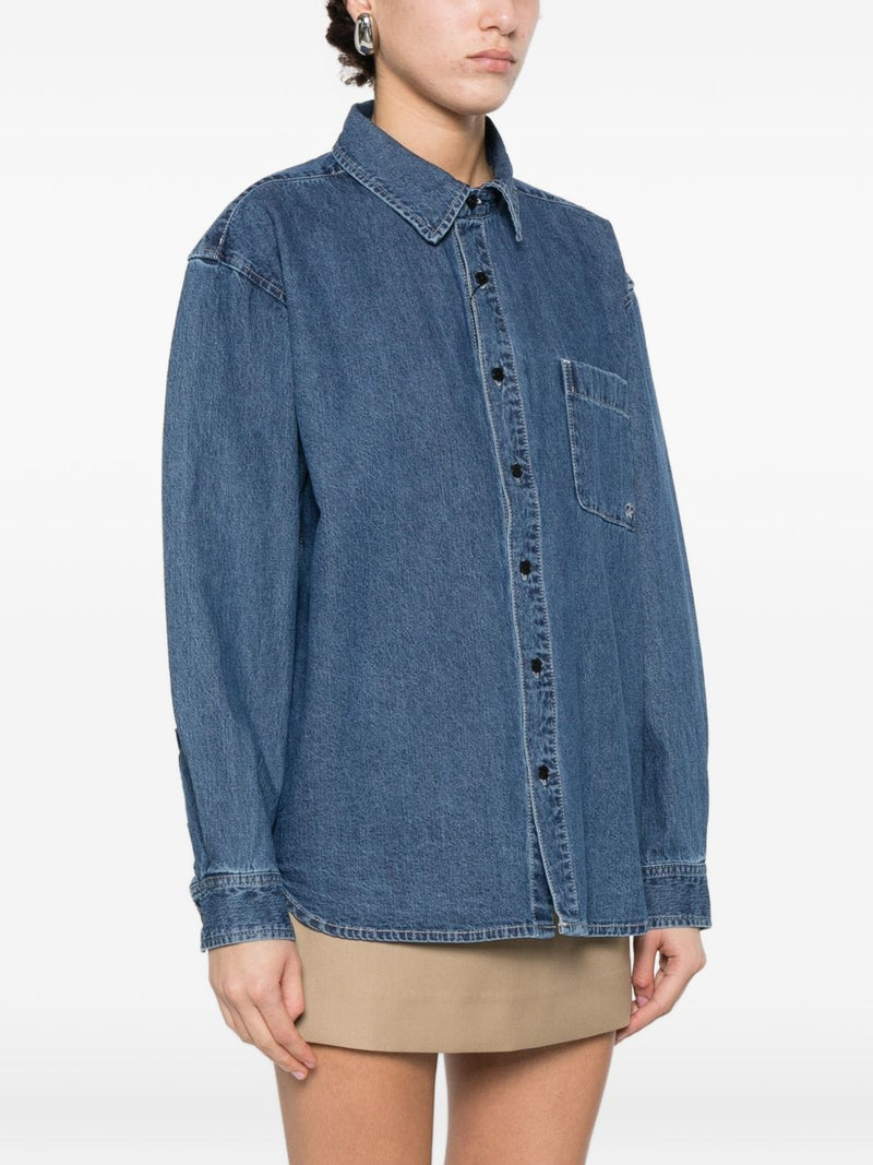 Dunst Dunst Denim cotton shirt