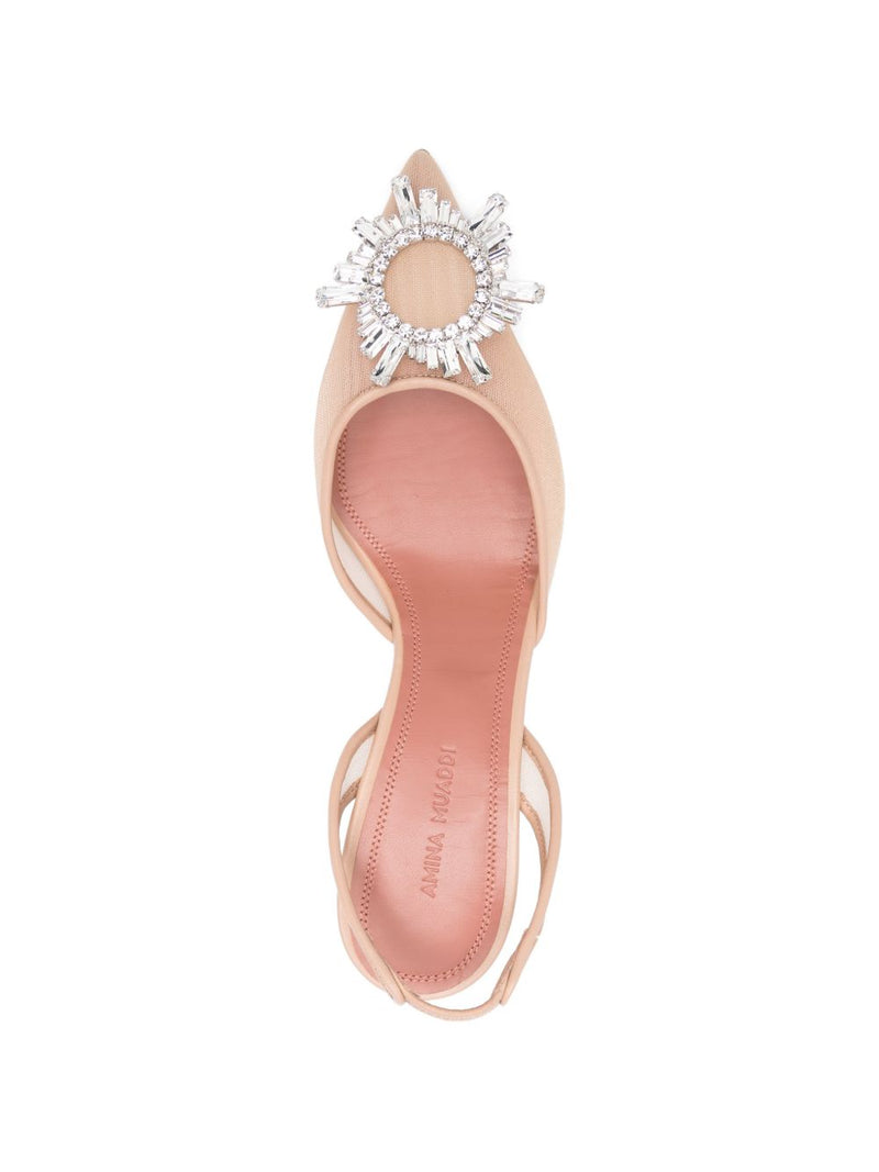 Amina Muaddi Begum Slingbacks | Urbalenti™ NYC