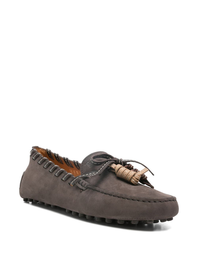 Tod'S Gommino suede leather loafers | Urbalenti™ NYC