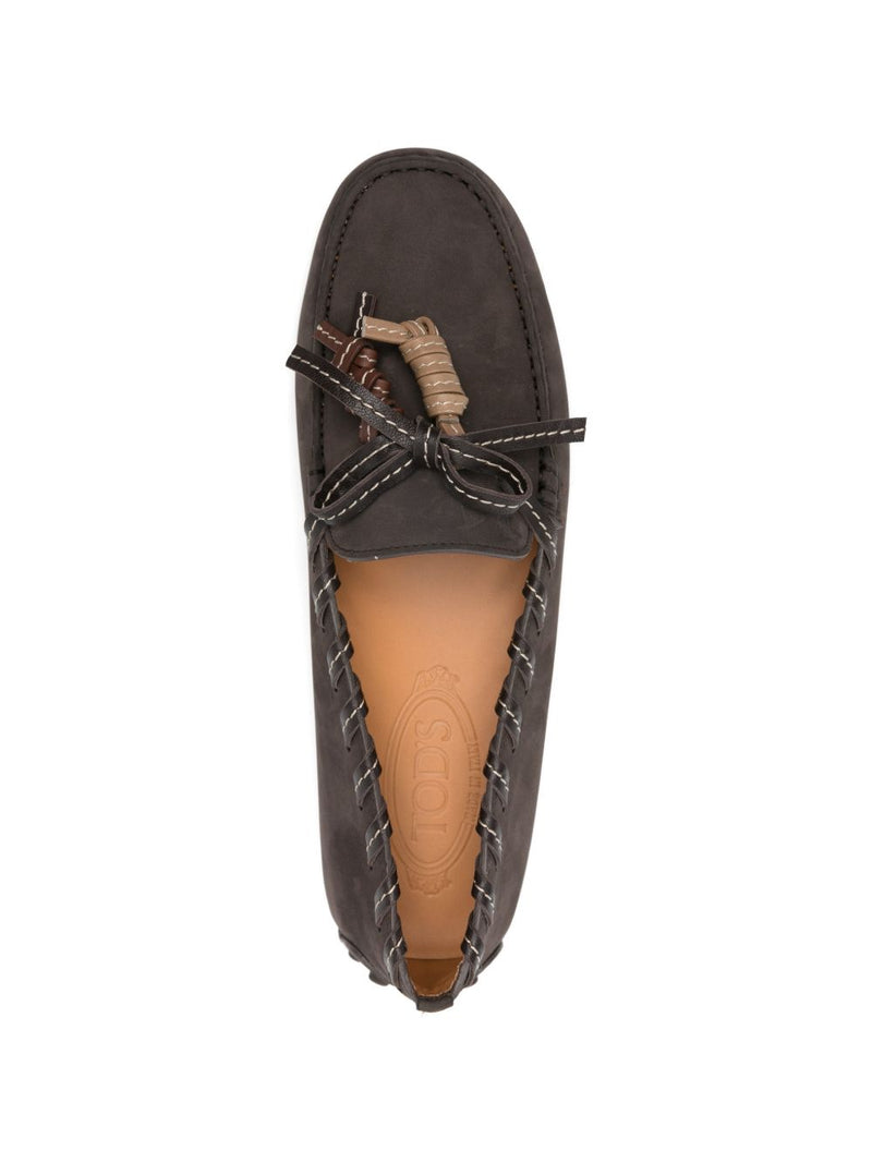 Tod'S Gommino suede leather loafers | Urbalenti™ NYC