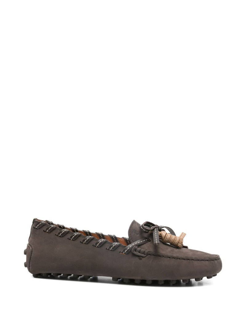 Tod'S Gommino suede leather loafers | Urbalenti™ NYC