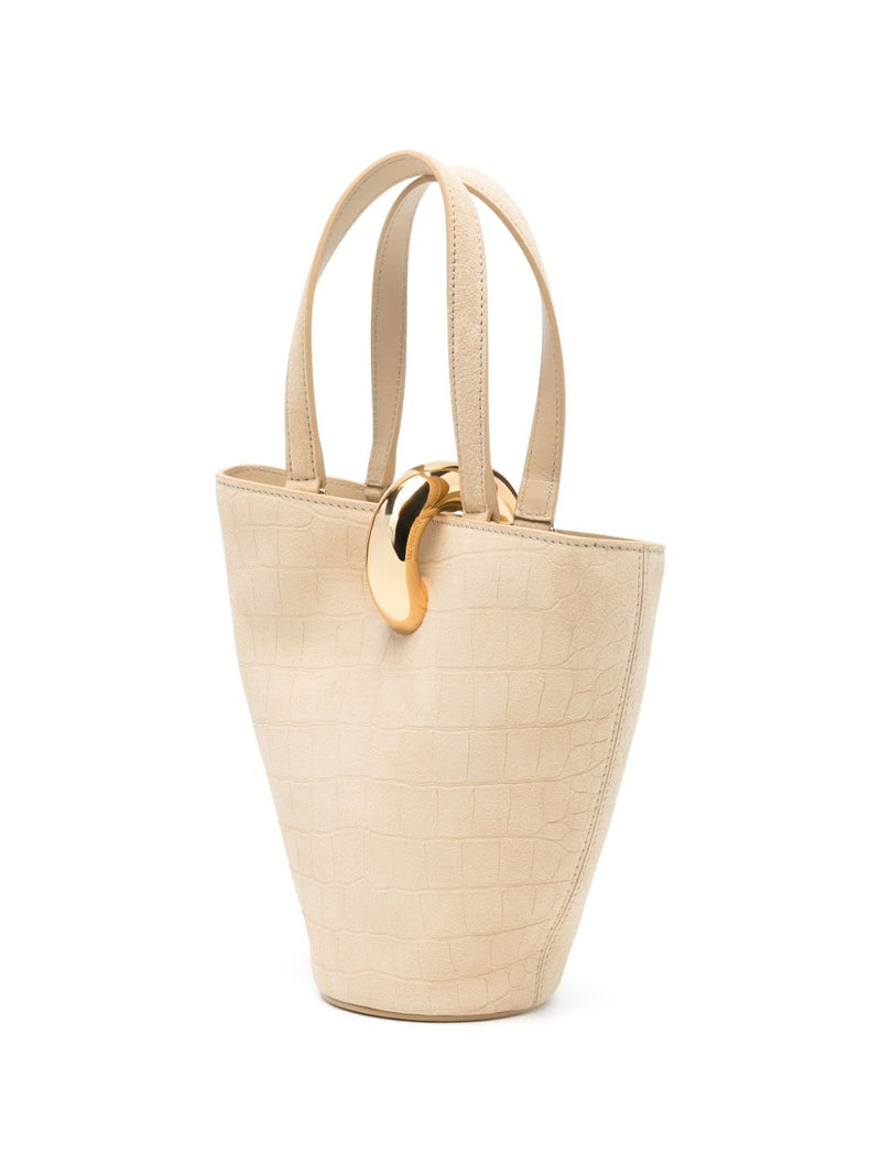 JACQUEMUS Le Petit Bambola leather bucket bag | Urbalenti™ NYC