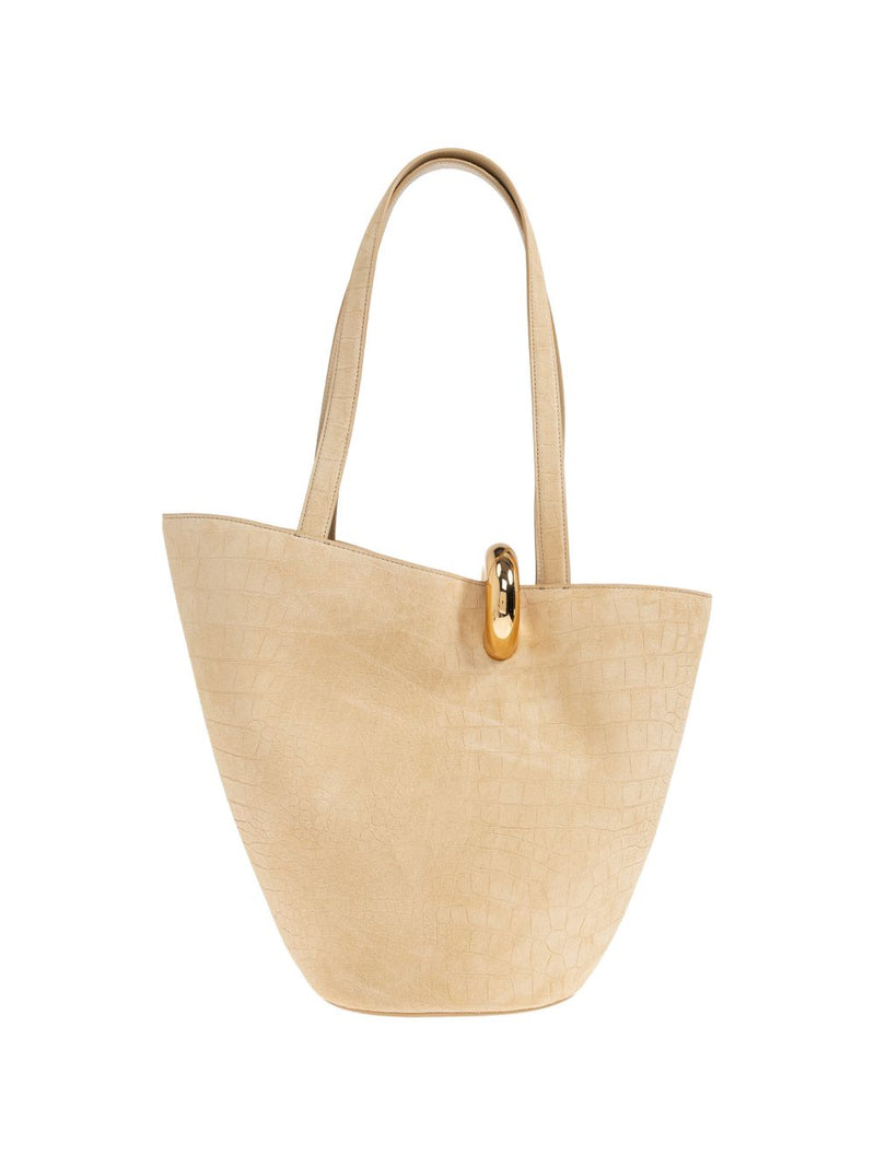JACQUEMUS Le Bambola Moyen leather bucket bag Variant 1 | Urba... | Urbalenti™ NYC