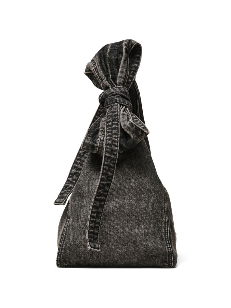 Marc Jacobs Marc Jacobs The Bow Denim Mini Sack Bag