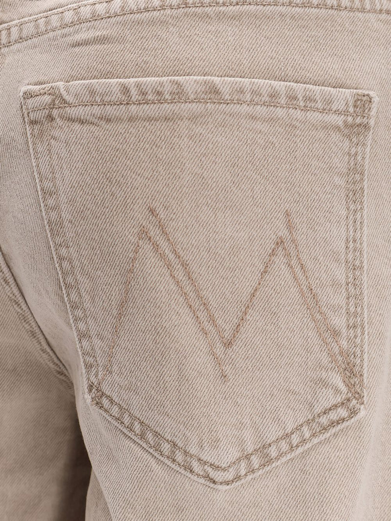 Mother The Undercover Sneak denim jeans | Urbalenti™ NYC