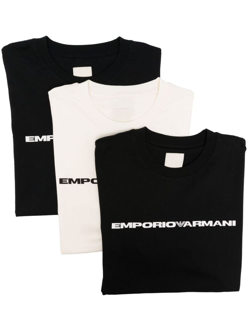 Emporio Armani Logo t-shirt -3 pack | Urbalenti™ NYC