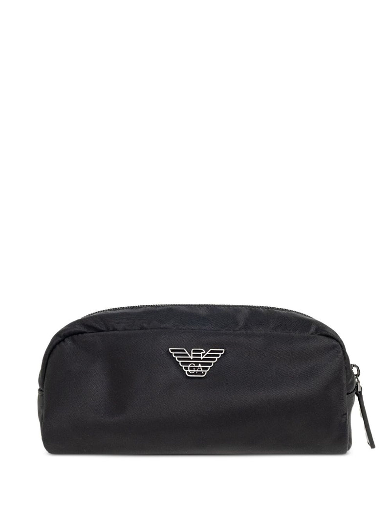 EMPORIO ARMANI EXCLUSIVE Asv Recycled Nylon Makeup Case | Urbalenti™ NYC