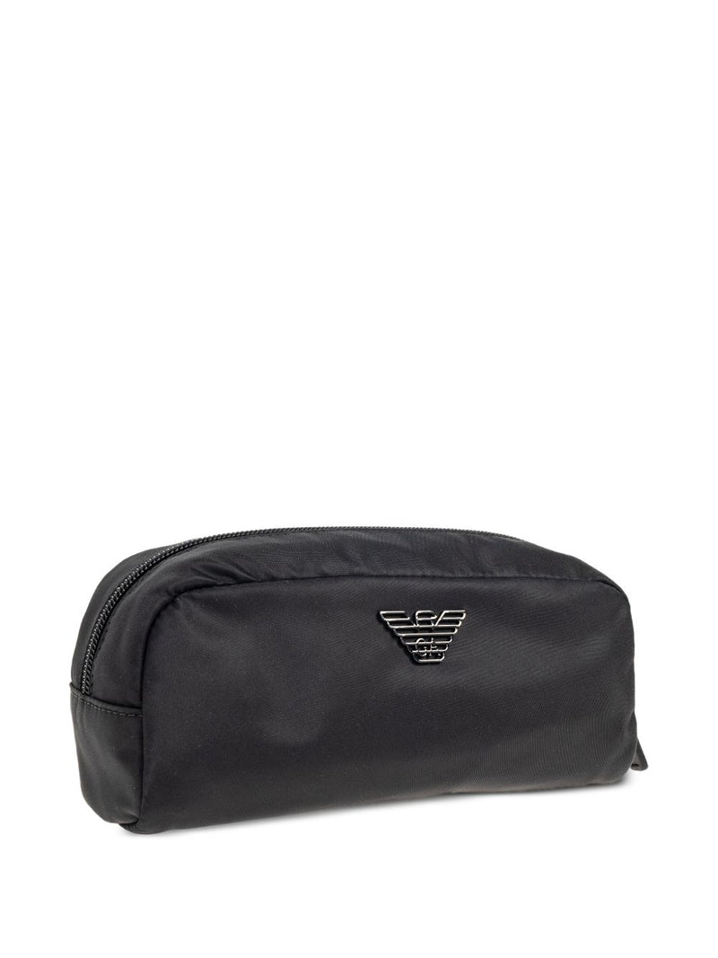 EMPORIO ARMANI EXCLUSIVE Asv Recycled Nylon Makeup Case | Urbalenti™ NYC