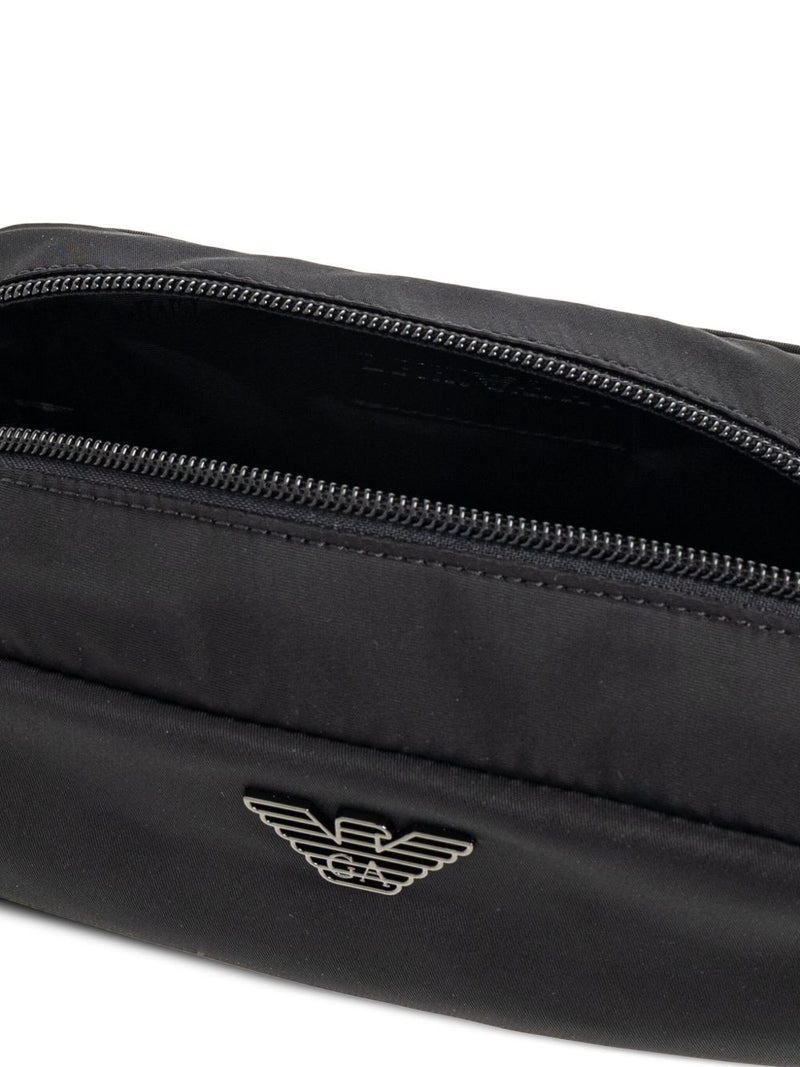EMPORIO ARMANI EXCLUSIVE Asv Recycled Nylon Makeup Case | Urbalenti™ NYC