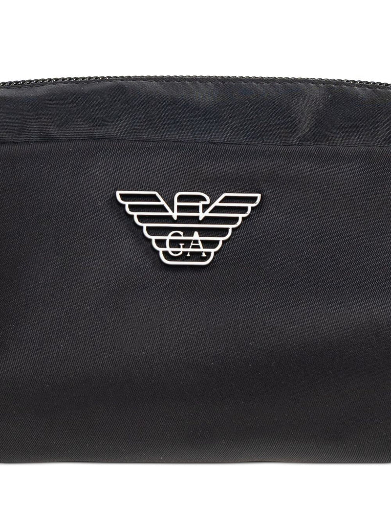EMPORIO ARMANI EXCLUSIVE Asv Recycled Nylon Makeup Case | Urbalenti™ NYC