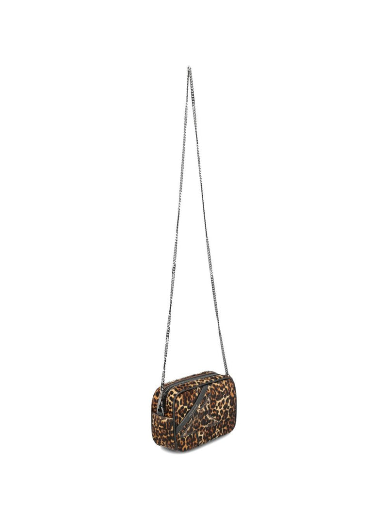 Golden Goose Mini Star Bag In Animal-Print Pony Skin With T... | Urbalenti™ NYC