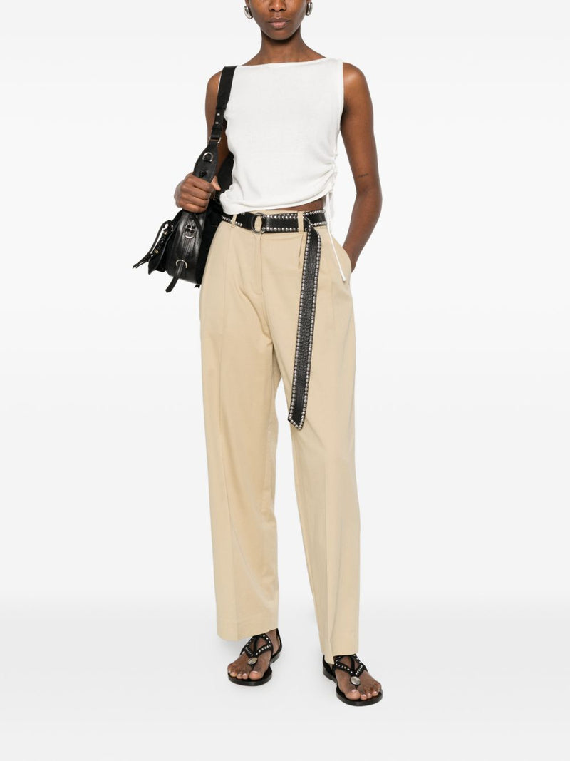 Dunst Dunst Cotton blend chino trousers