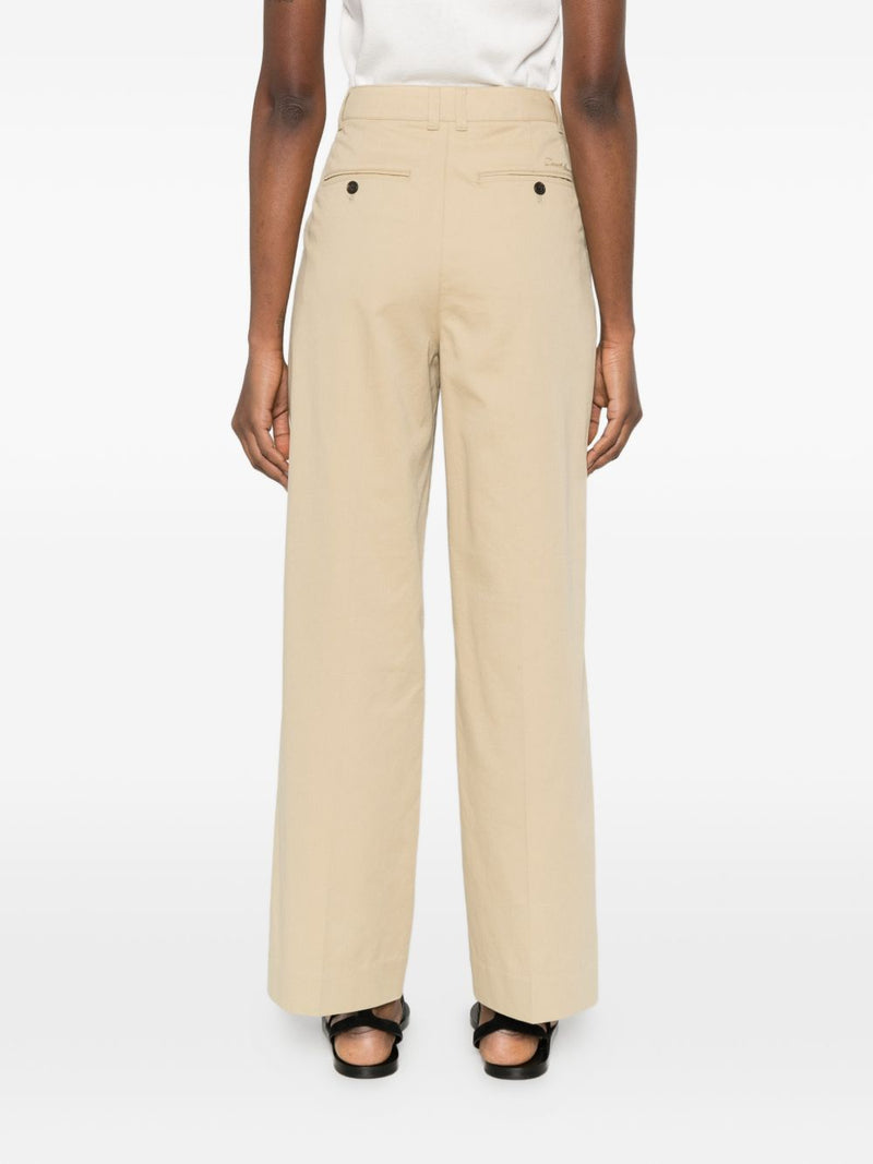 Dunst Dunst Cotton blend chino trousers