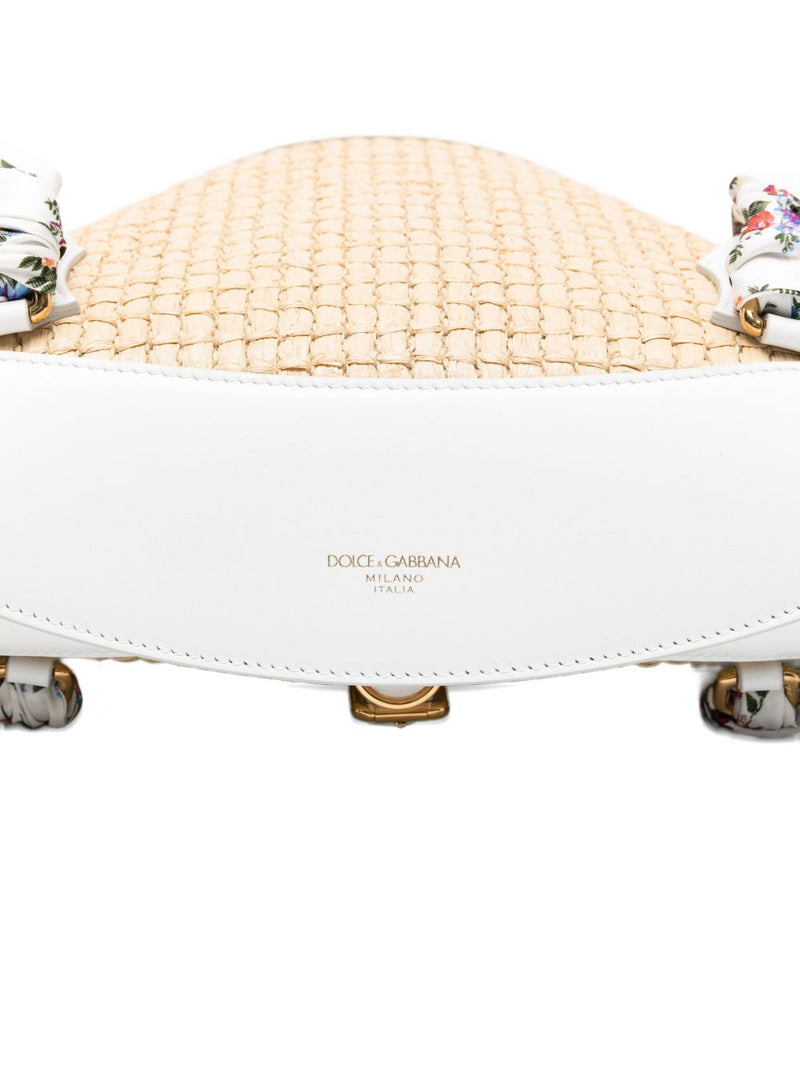 Dolce & Gabbana Floral-Handle Tote Bag | Urbalenti™ NYC