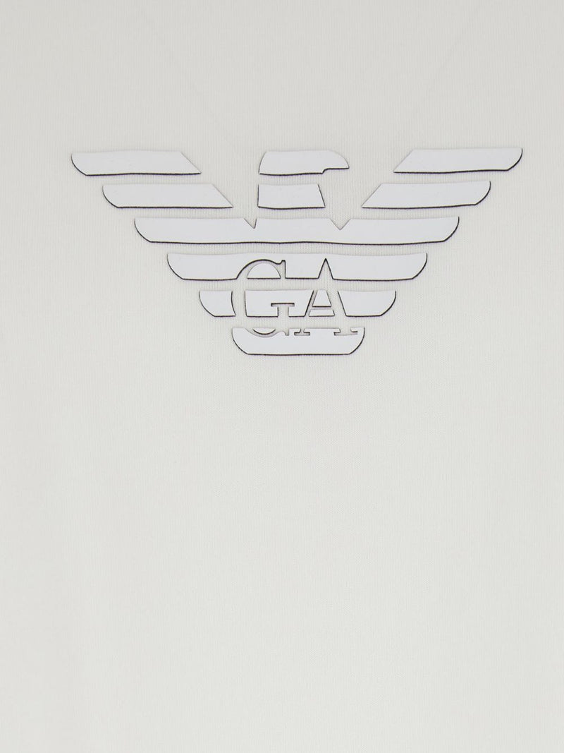 Emporio Armani Logo cotton t-shirt | Urbalenti™ NYC