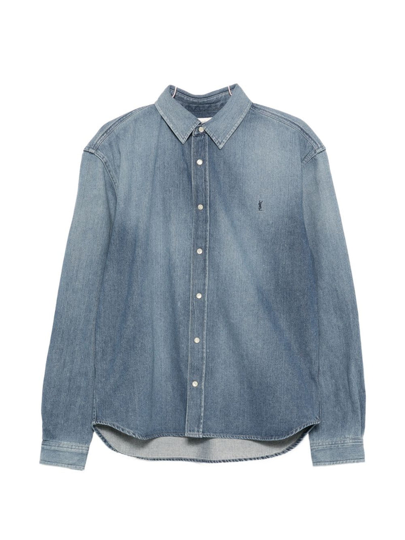 Saint Laurent Shirts Blue | Urbalenti™ NYC