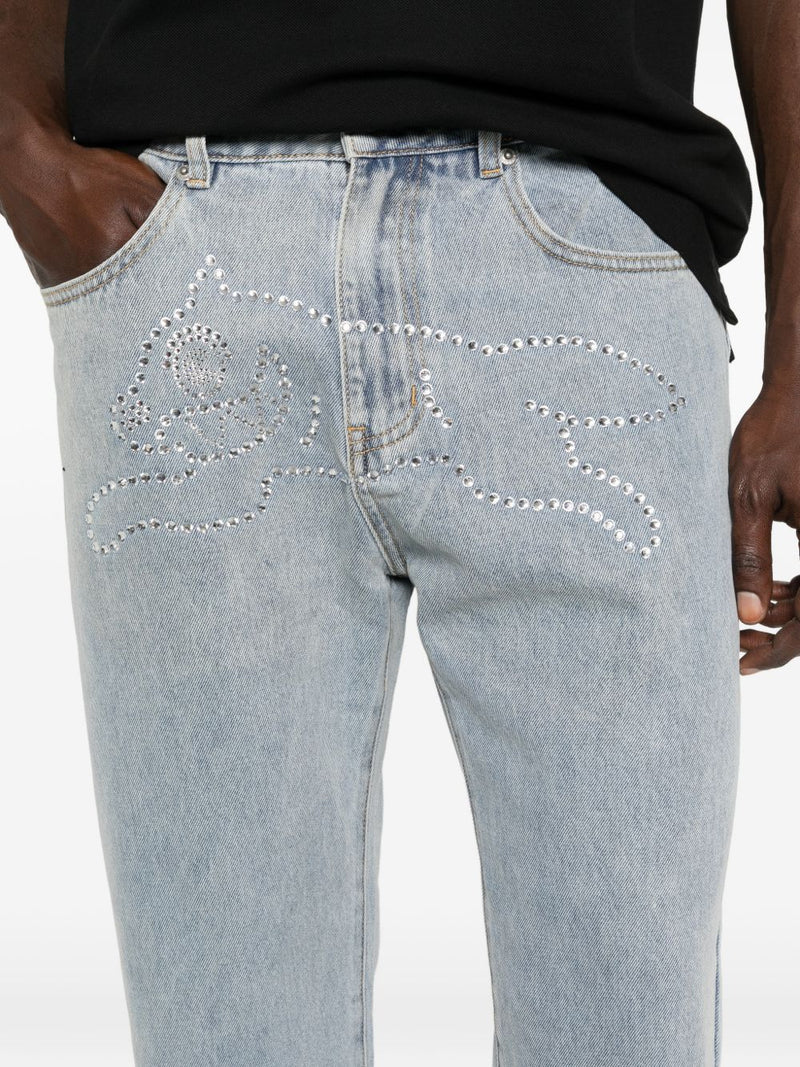 Icecream Icecream Crystal Running Dog denim jeans