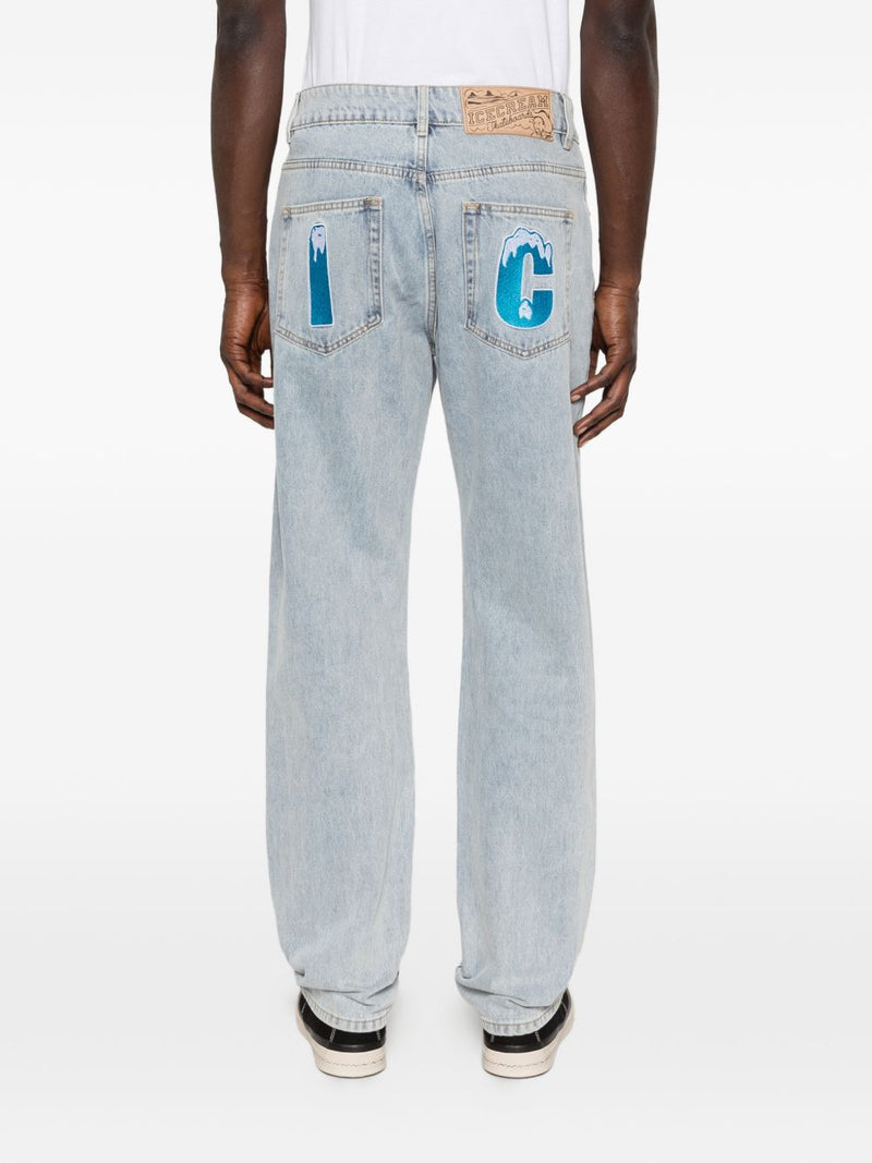 Icecream Icecream Crystal Running Dog denim jeans