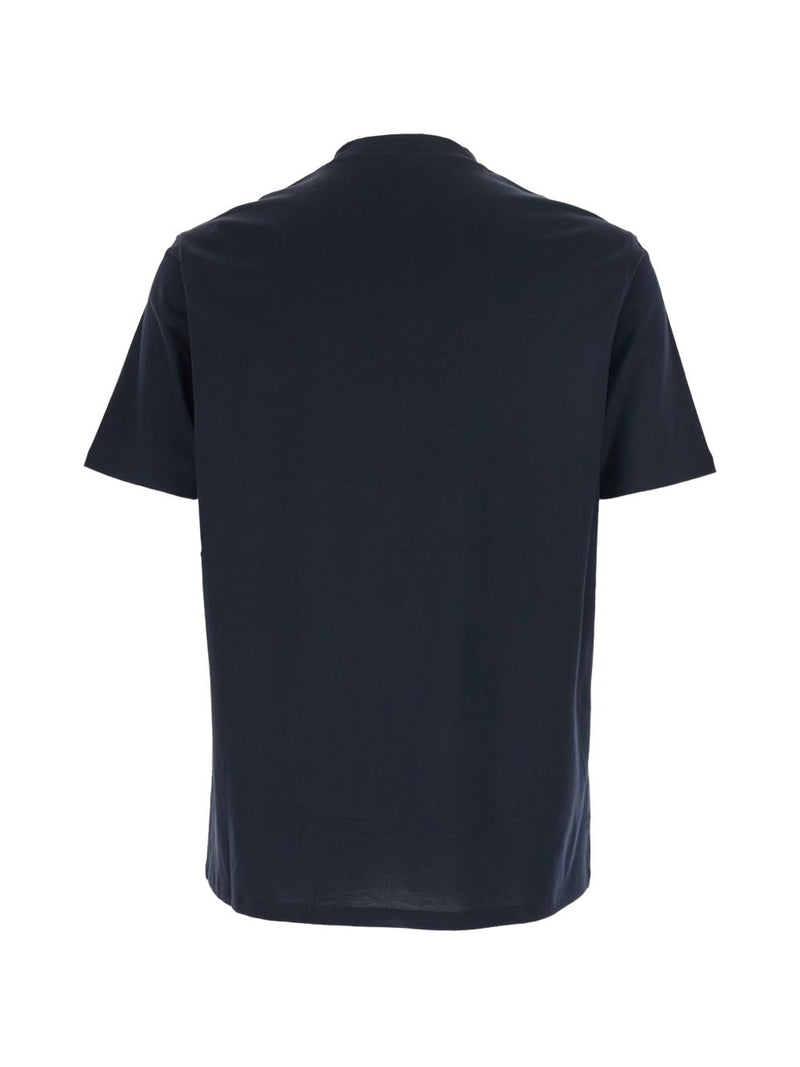Emporio Armani Logo cotton t-shirt | Urbalenti™ NYC