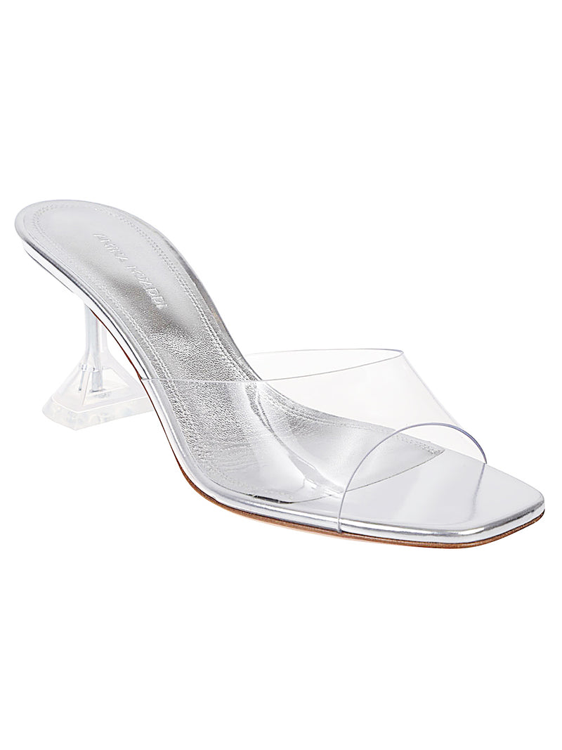 Amina Muaddi Lupita Glass Slipper | Urbalenti™ NYC